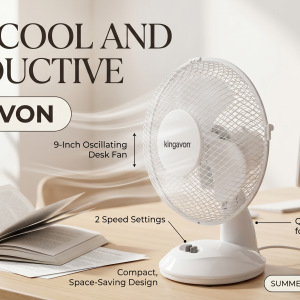9" Desk Fan Kingavon