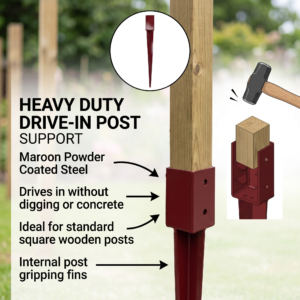 Fence Post Holder 75x75x750mm