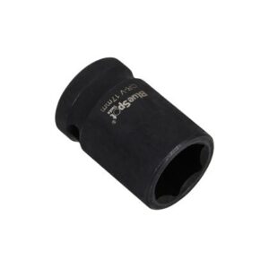 Blue Spot Tools 17mm Individual Shallow Impact Hex Socket (3/8" Drive)