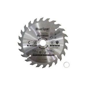 Blue Spot Tools 165mm x 20mm TCT Circular Saw Blade (24 Teeth)