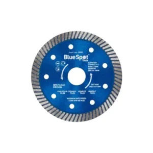 Blue Spot Tools 115mm (4.5") Super Thin Turbo Diamond Cutting Disc