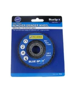 Blue Spot Tools 100mm (4") Rust Remover Clean & Strip Grinding Wheel