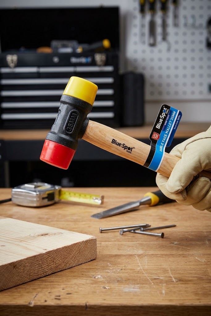 Blue Spot Tools 35mm Double Face Non-Marring Mallet