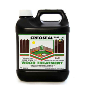 Creoseal Traditional Dark Brown Creosote Substitute Wood & Fence Preservative 4 Litre