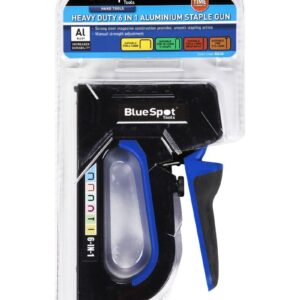 Blue Spot Tools Heavy Duty 6-in-1 Aluminium Multi-Staple & Brad Nail Gun