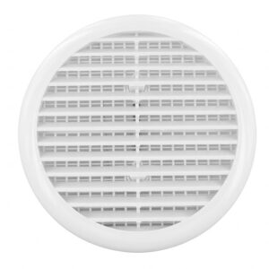 Securit S3244 Circular Louvered Vent White 165mm (6.5")