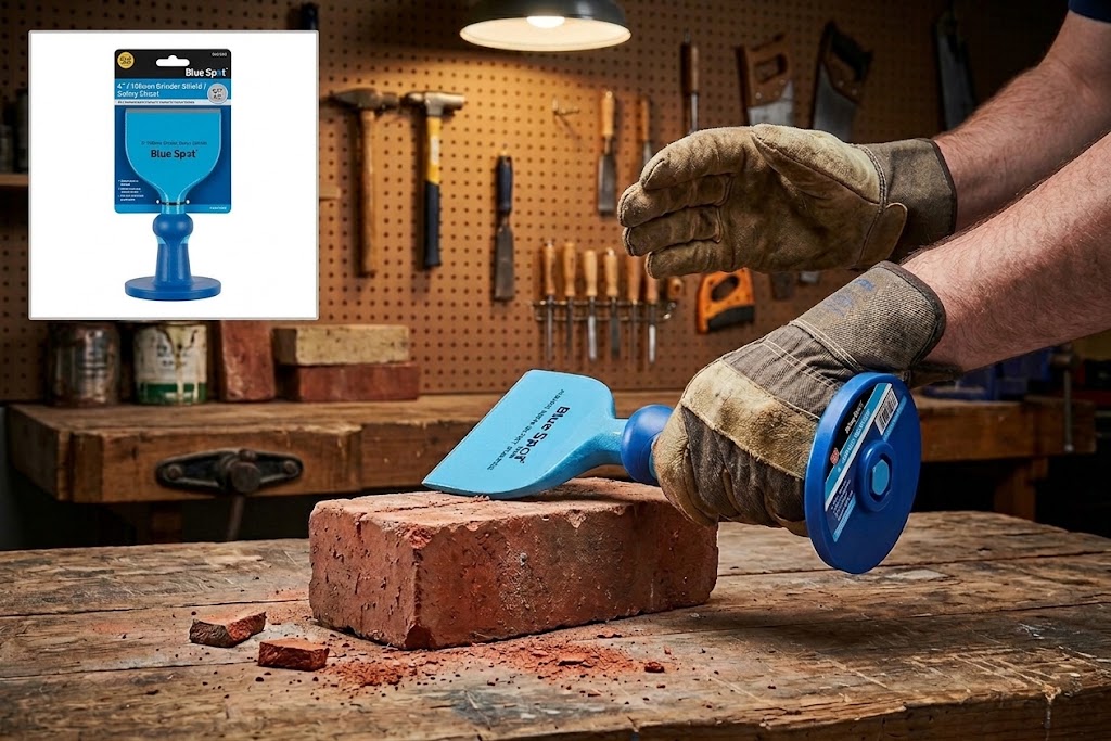 Blue Spot Tools 100mm (4") Wide Induction Hardened Brick Bolster Chisel