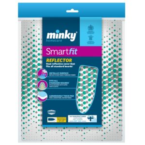 Minky Smartfit Felt-Backed Elasticated Ironing Board Cover (Fits up to 125 x 45cm)