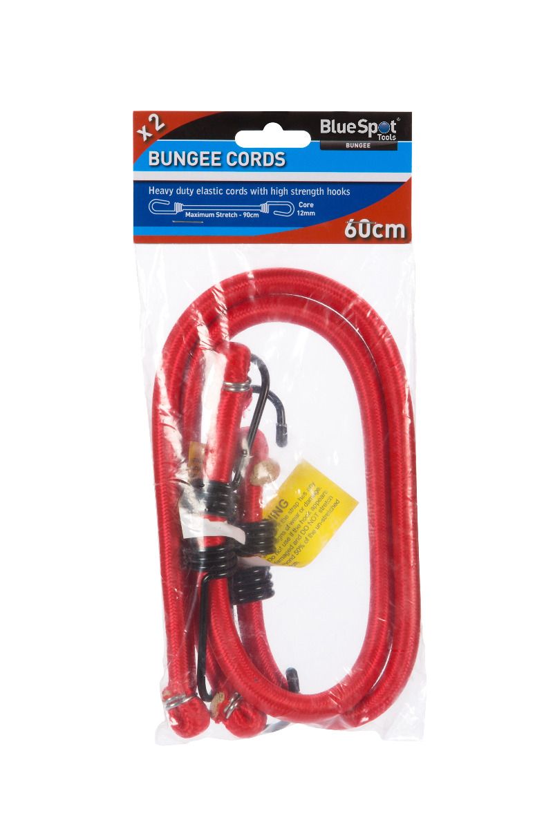 Blue Spot Tools 2 PCE 60cm (24") Heavy Duty Bungee Cord Set