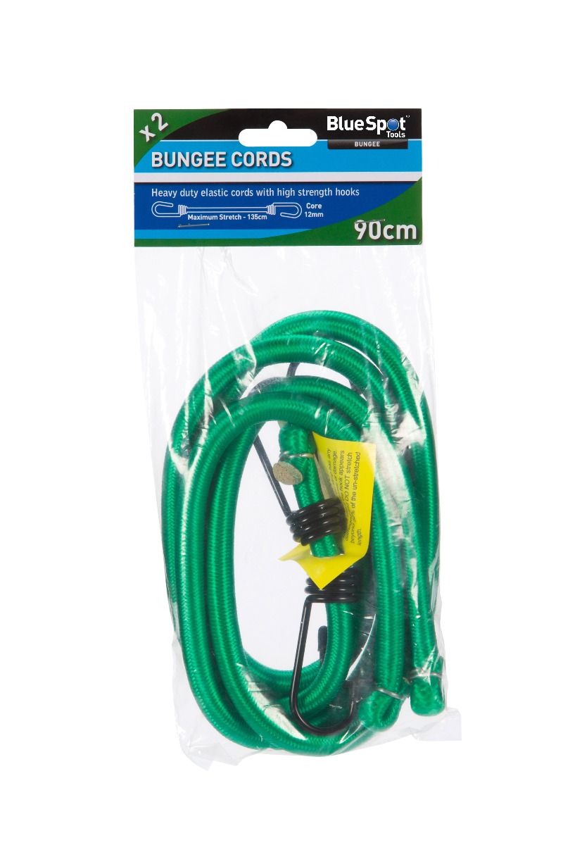 Blue Spot Tools 2 PCE 90cm (36") Heavy Duty Bungee Cord Set