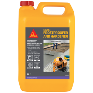 Sika Wintermix All-Weather Mortar Frostproofer & Rapid Hardener 5 Litre