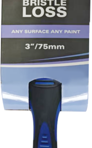 Supadec No Bristle Loss Oval Soft Grip Paint Brush 3" (75mm)