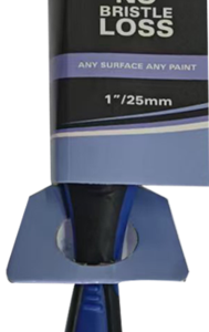 Supadec No Bristle Loss Oval Soft Grip Paint Brush 1" (25mm)