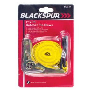 Blackspur 1" x 15' Ratchet Tie Down