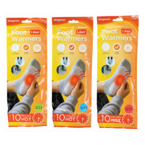 Heat Wave Adhesive Insole Foot & Toe Warmers (1 Pair)
