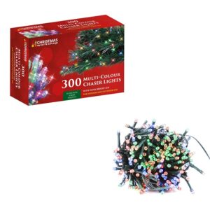 300 LED Multi Coloured Chaser Lights