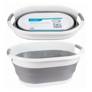 Ashley 22" Collapsible Folding Laundry Basket