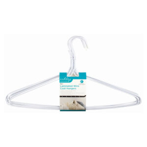 Ashley 8pc Laminated Wire Coat Hangers Set CH087