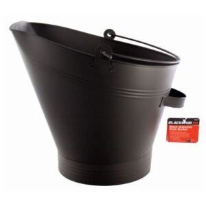 Blackspur Traditional Cast Iron Waterloo Fireside Coal Bucket - Black