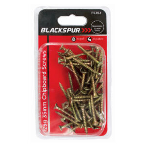 Blackspur 35mm Wood & Chipboard Screws (125g Pack)
