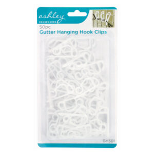 Blackspur 50-Piece Gutter Hanging Hook Clips