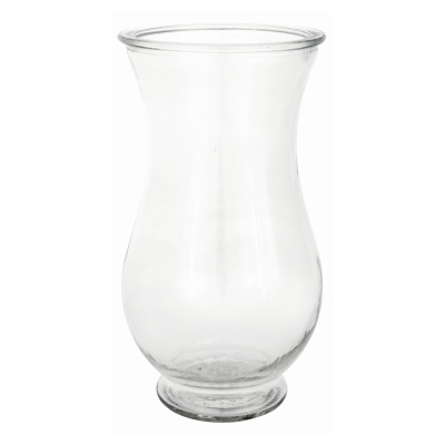 Ashley Traditional Clear Glass Flower Vase